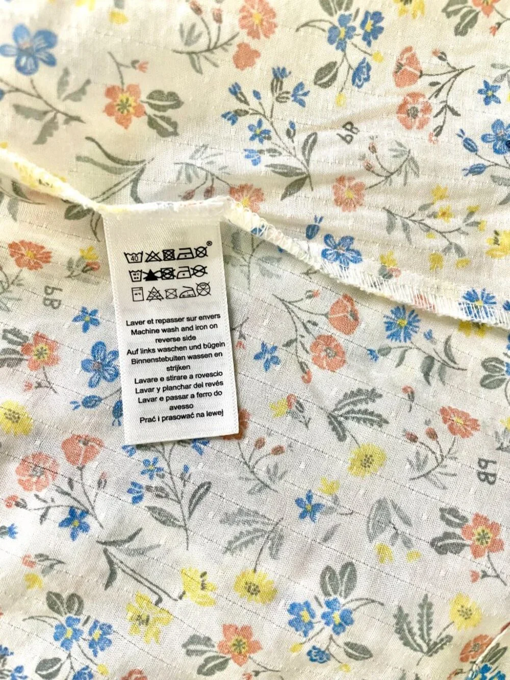 Petite Bateau Cotton Floral Sundress